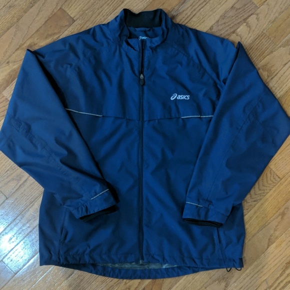 Asics Other - Asics Men's windbreaker jacket, navy, med
